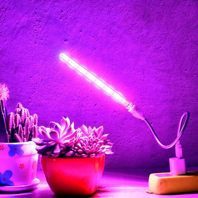 LDHLM LED Full Spectrum Plant Lamp USB Grow Light Flexible LED Growth Light Phyto Lamp Flower Seedling Hydroponic Lighting - Premium  from dser - Just $5.95! Shop now at Yard Agri Supply