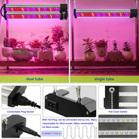 
              Connectable LED Plants Grow Light Full Spectrum Hydroponic Growing Lamp with Pull Chain Switch Indoor Veg Flower Phytolamp Panel - Premium  from dser - Just $54.95! Shop now at Yard Agri Supply
            