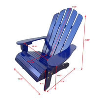 
              Wooden Children's Adirondack Chair
            