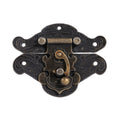 Antique Retro Vintage Decorative Latch Hasp Pad Chest Lock Plate For Wooden Jewelry Box XXS - Premium  from Yard Agri Supply - Just $14! Shop now at Yard Agri Supply